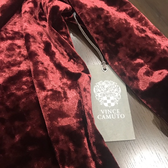 Vince Camuto New Ruched off the shoulder top Large - Picture 6 of 8